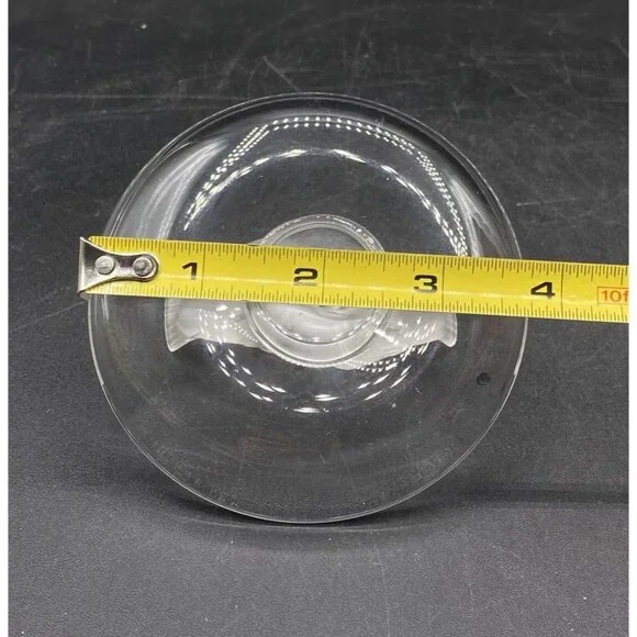 Lalique France Signed Birds Crystal Ring Trinket Dish Deux Colombes Kissing - Picture 4 of 11